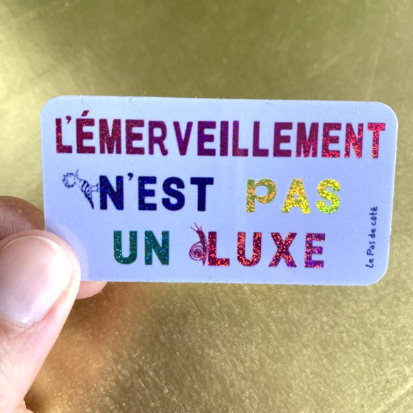 Autocollant Émerveillement