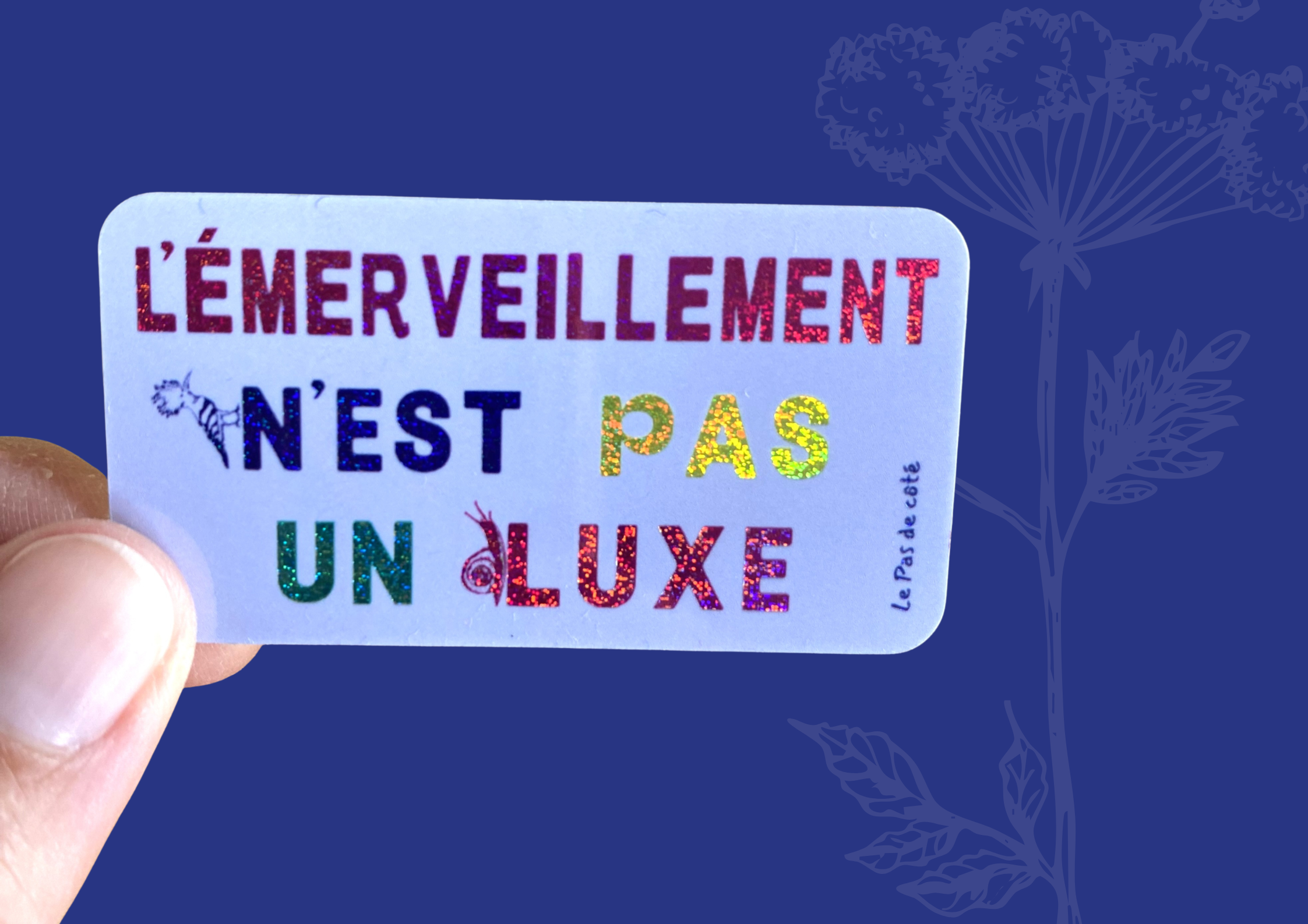 Autocollant Émerveillement
