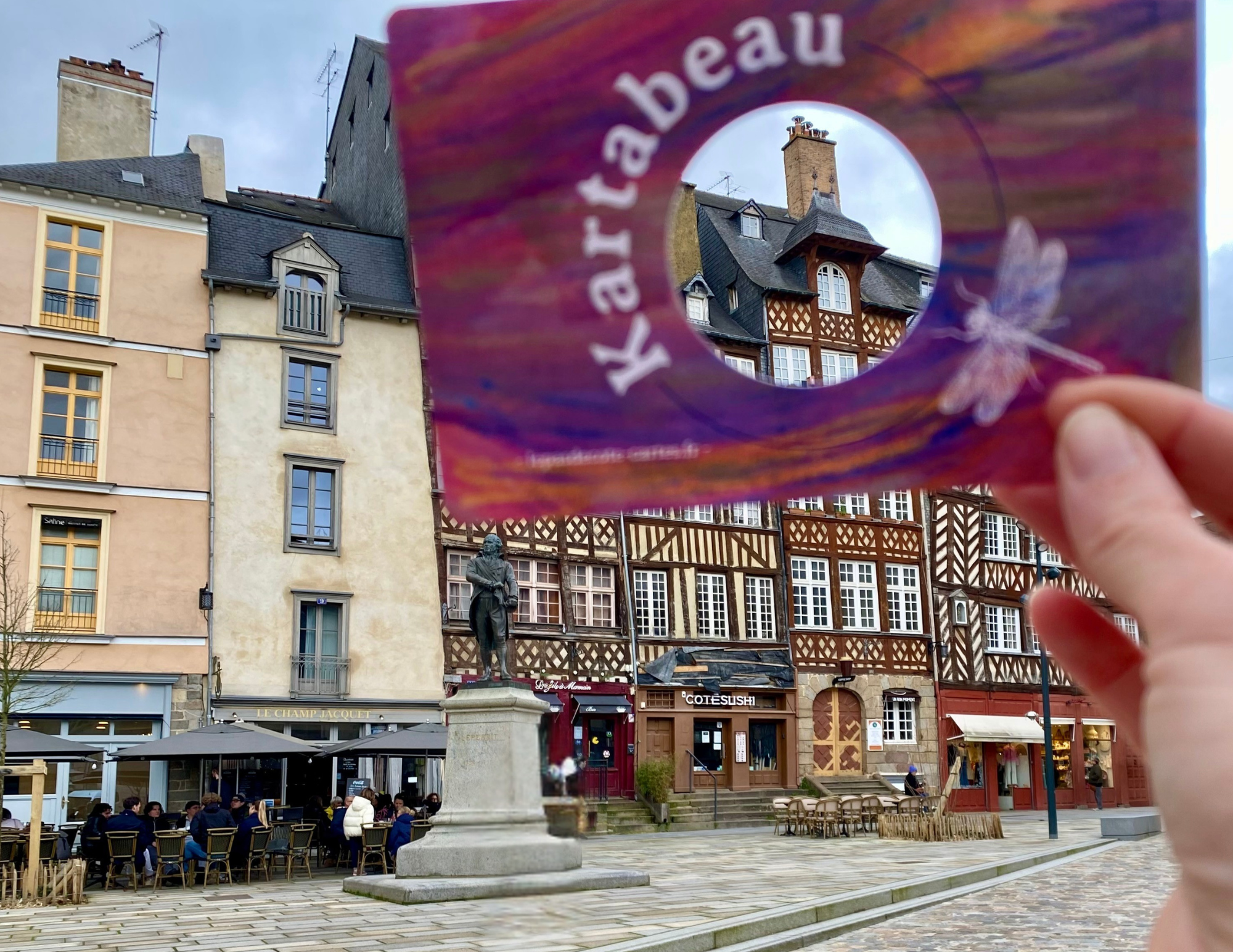 Balade à Rennes avec la Kartabeau Le Pas de côté